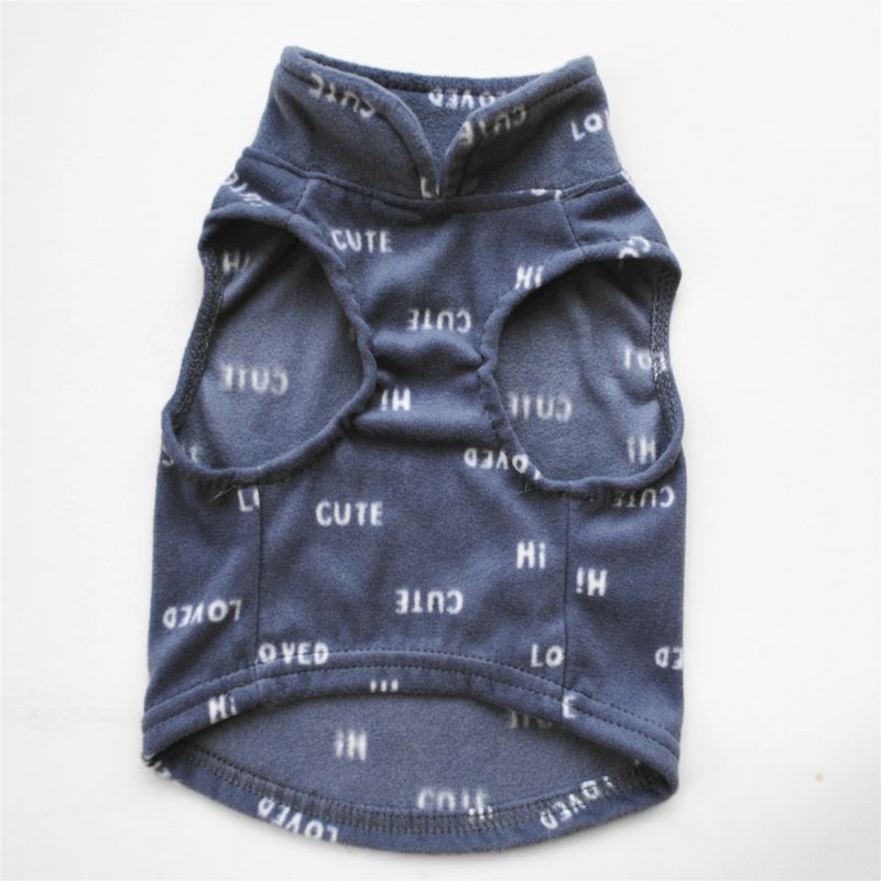 Abbigliamento per animali domestici diretto dalla fabbrica, per cani, autunno e inverno, in pile polare, fibbia di trazione, 27 colori brevettati, saranno oggetto di indagine_voghion.com