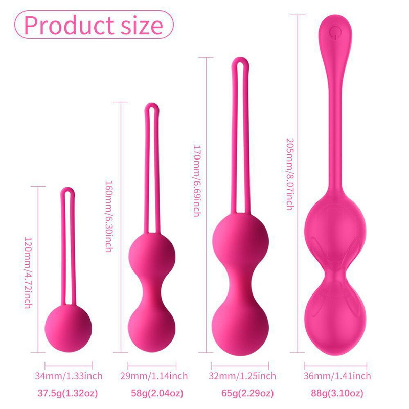 Kabelloser Fernbedienungsvibrator für Frauen, neuer vollflächiger Mini-Hantelball aus Silikon, Sexspielzeug für Erwachsene_voghion.com