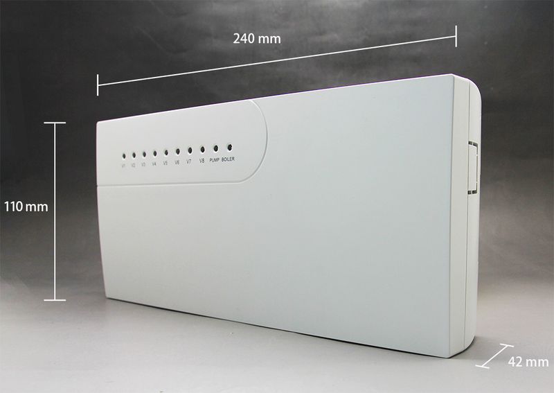 Έξυπνος λέβητας αερίου σειράς BOT306 Ασύρματος θερμοστάτης WIFI 8 Υποθάλαμος και ενεργοποιητές για ή θέρμανση_voghion.com