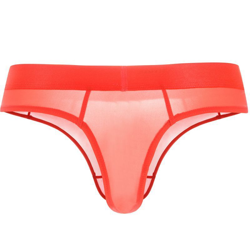 JOCKMAIL Belt Ice Silk Ultra ohut läpikuultava seksikäs miesten alushousut Bikinit T stringit Fun_voghion.com