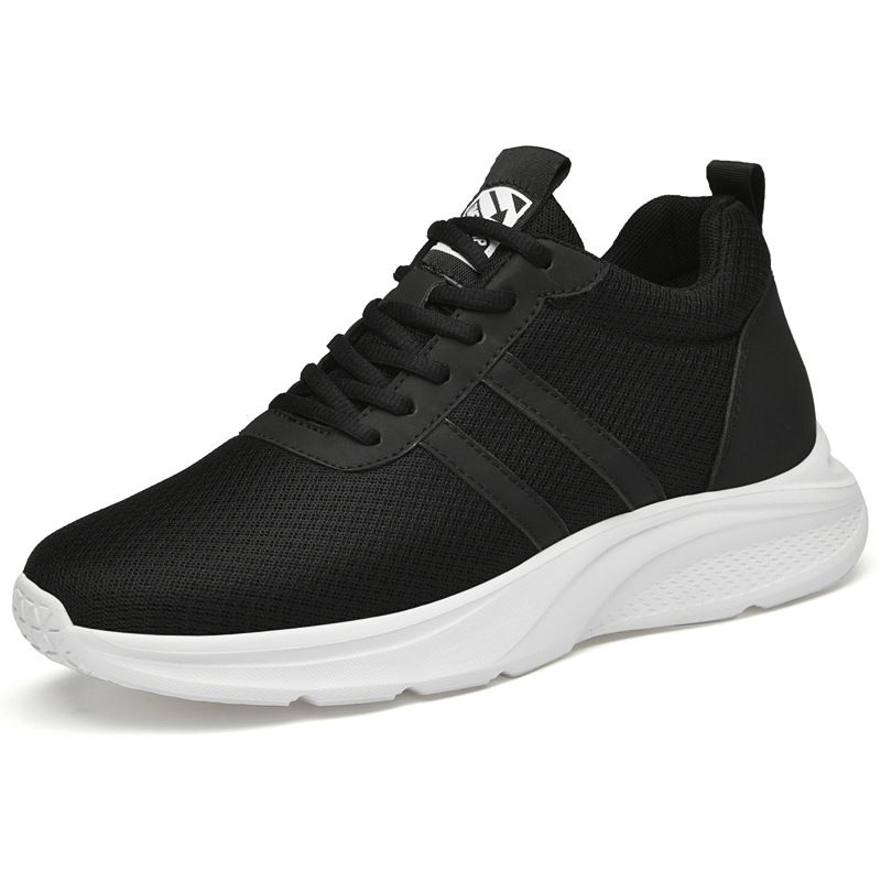 26847 Unisex Invisible Height Increase Running Sports Casual Shoes Spring Summer Low-top Mesh Surface Sneakers_voghion.com