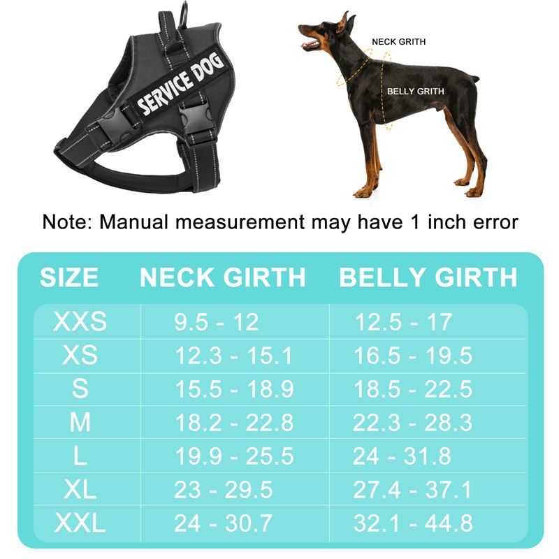 Leash Dog Walking Lead Medium Large Dogs Labrador Vest Style Pet Harness_voghion.com