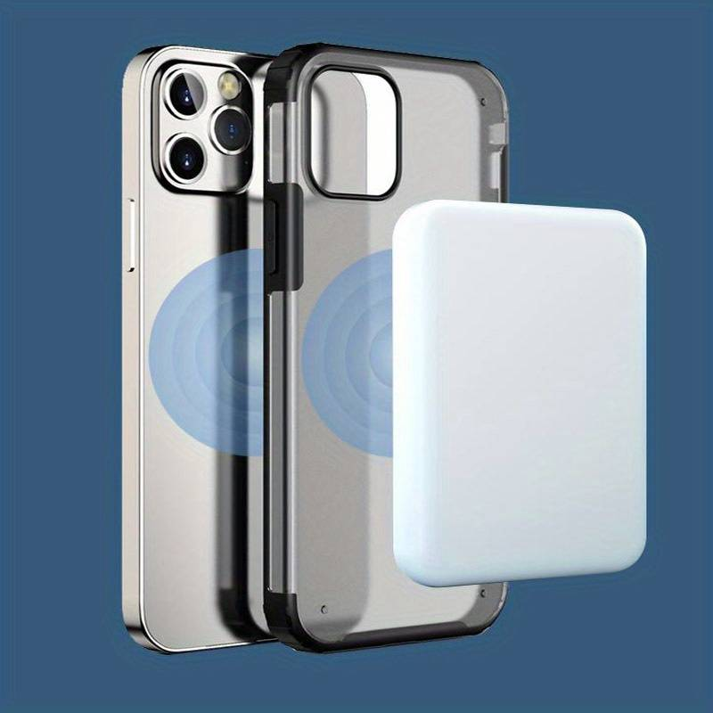 3000mAH Magnetic Wireless Charger Power Bank External Battery Portable For IPhone14/14Plus/14Pro/14ProMax /13/13Pro/13ProMax /12/12Pro/12ProMax _voghion.com
