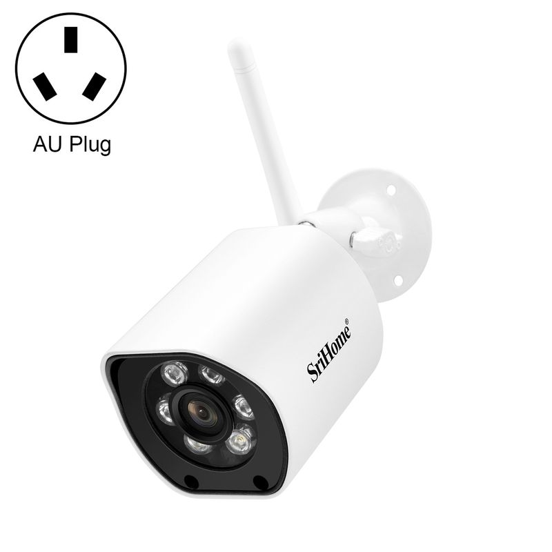 SH034C 4.0MP AI humanoidna WiFi vanjska nadzorna kamera za praćenje (AU utikač)_voghion.com