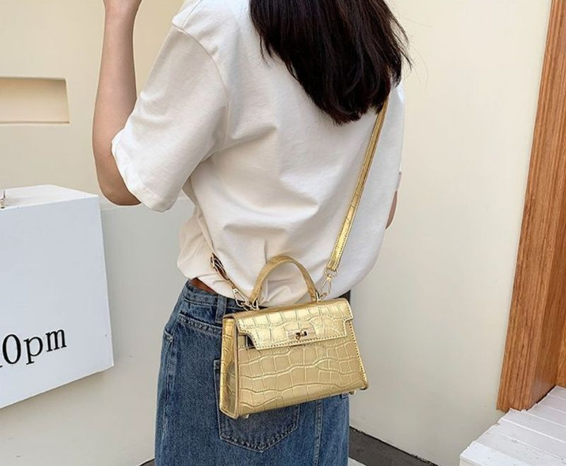 New Trendy High end Single Shoulder Women's Bag with Crossbody Versatile Instagram and Western Style Kelly Handbag_voghion.com