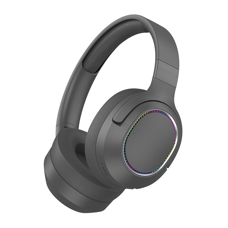 P2963 Auriculares deportivos inalámbricos luminosos con Bluetooth y graves profundos de oído completo_voghion.com