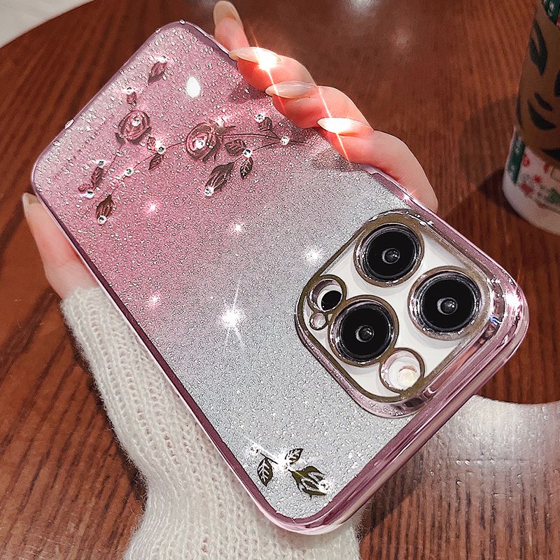 Realme 12 C67 C53 housse de téléphone paillettes pour Funda OPPO A79 A59 A58 A78 A98 A17 A57 Reno 11 10 8T étui strass Siery_voghion.com