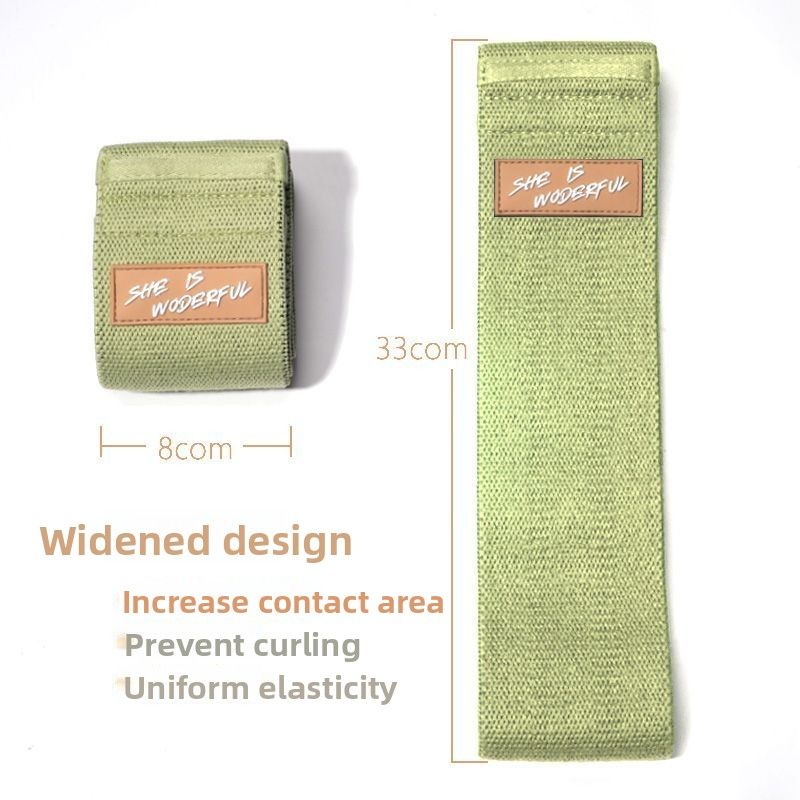 Knitted Elastic Glute Stretch Leg Exercises, Non-Slip Resistance For Strength Training, Fitness Yoga Hip Band_voghion.com