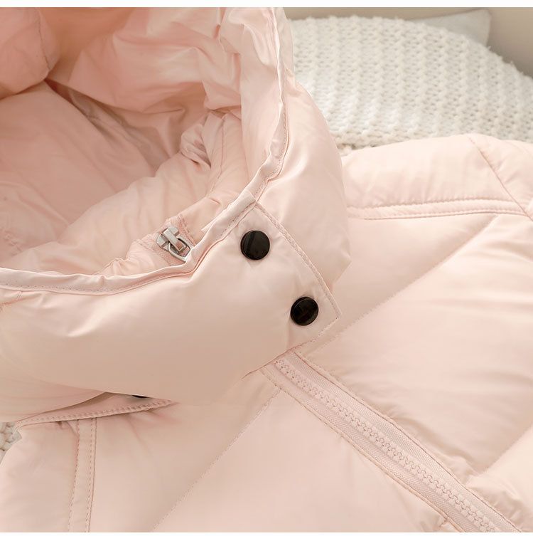 Premium eendendonsjas voor kinderen – warme winterjas voor jongens en meisjes (zwart/opaalachtig/roze, maten 110-170 cm)_voghion.com