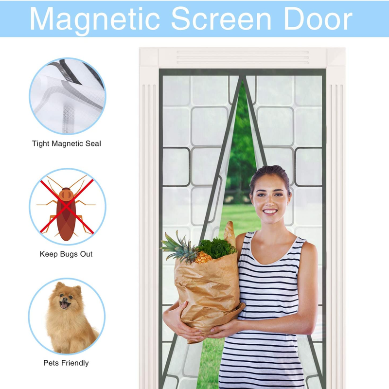 Zasłona izolacyjna termiczna Zasłona izolacyjna magnetyczna stosowana w pomieszczeniach klimatyzacyjnych, pomieszczeniach grzewczych, zasłonach łazienkowych_voghion.com