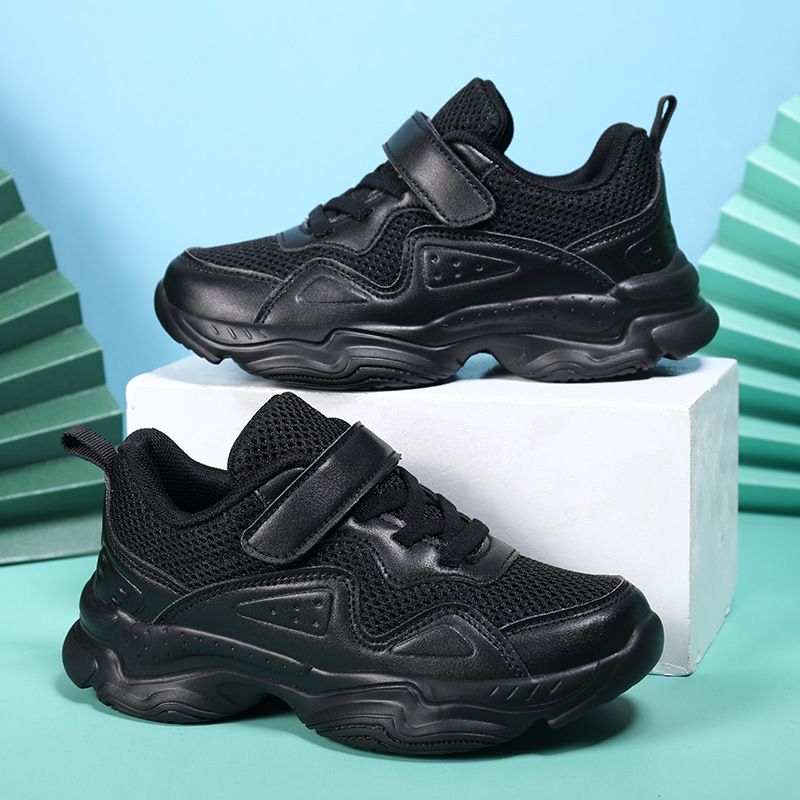 Boys, Mesh Faced Girls, Sports Shoes, Little Autumn Kindergarten Performance, Big Children's White Shoes_voghion.com