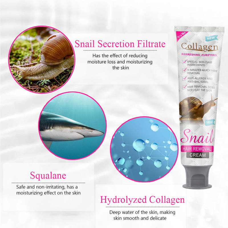 hair PeiMei snail Hair removal cream_voghion.com