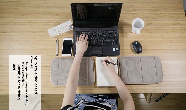 NeoGear Memory Foam Keyboard Office Desk Arm Support Elbow Wrist Rest Mouse Pad Hand Pillow Nap Cushion_voghion.com