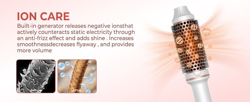 Piastra per capelli da viaggio a doppia tensione - Ferro arricciacapelli a riscaldamento rapido per donna_voghion.com