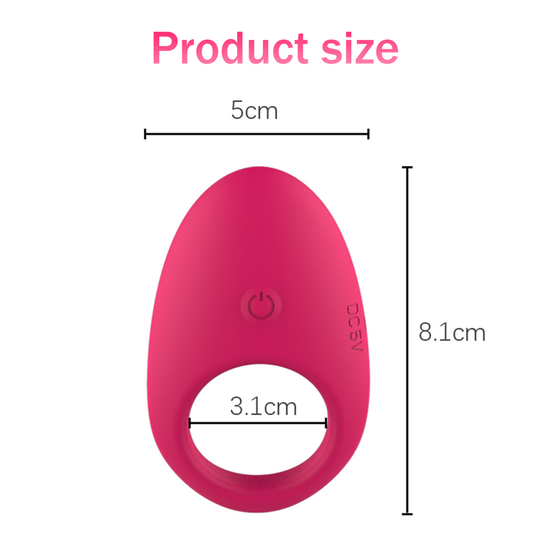 Kaukosäädin Langaton rengas Vibrator Clitoris Stimulation Sleeve for Ring Seksilelut miehille Miesten siveys_voghion.com