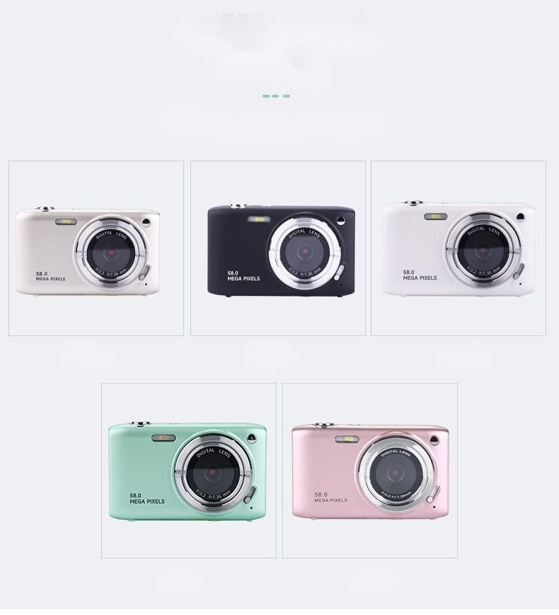 Telecamera digitale CCD HD portatile da 2,88 pollici multicolore per studenti di livello base_voghion.com