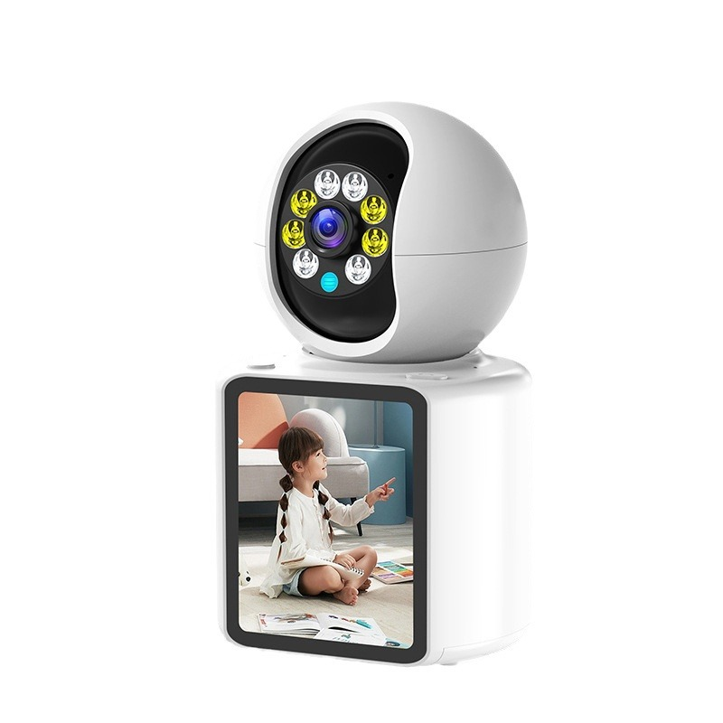 Home Two-Way Communication Wireless WiFi Surveillance Camera Smart Baby Pet Monitor HD Full Color_voghion.com
