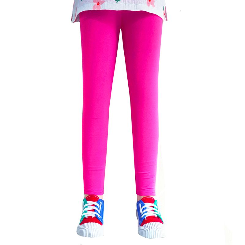 XUANMU Leggings doux pour filles Leggings imprimés pour filles Pantalons pour bébés et enfants Pantalons crayon élastiques skinny à fleurs XB007_voghion.com