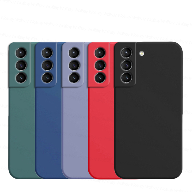 Ovitek za Samsung Galaxy S22 Plus Galaxy S20 S21 S22 Plus Ultra SE ovitek, odporen na udarce, tekoči silikon_voghion.com