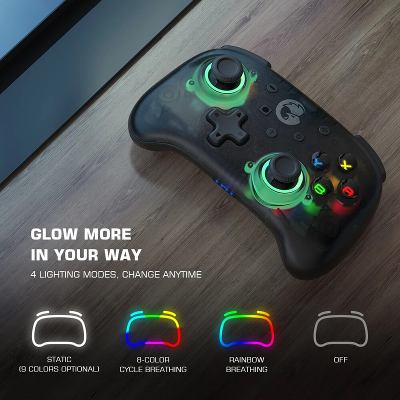 GameSir T4 Pro Bluetooth Game Controller 2.4G Wireless Gamepad applies to Nintendo Switch Apple Arcade MFi Games Android_voghion.com