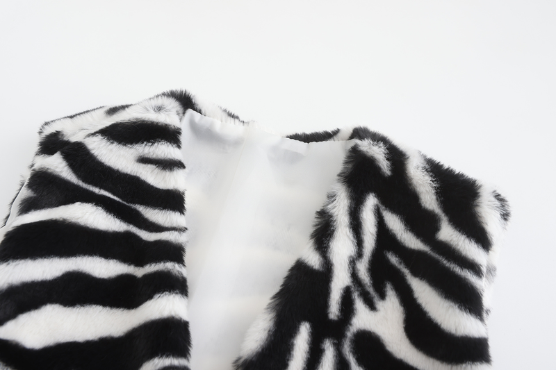 Débardeur court en fourrure imprimé léopard pour femme, haut d'automne et d'hiver_voghion.com