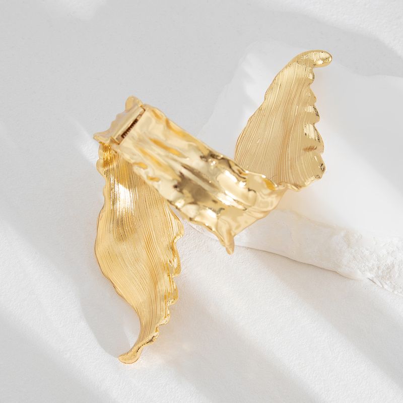 Flüssigmetall-Smart-Blatt-Aufzieharmband, Design Sense Ins Wind Leaf Opening Spring Armband_voghion.com