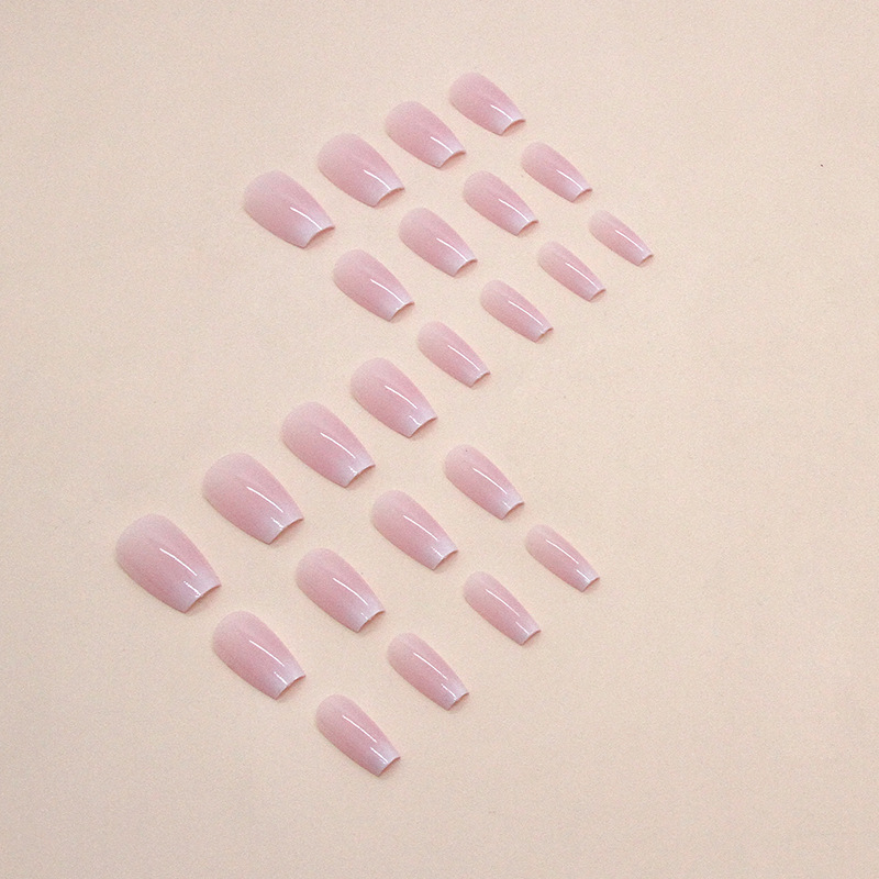 Krátké baletní postupné dívčí umělé produkty s jemnou krásou nehtů_voghion.com