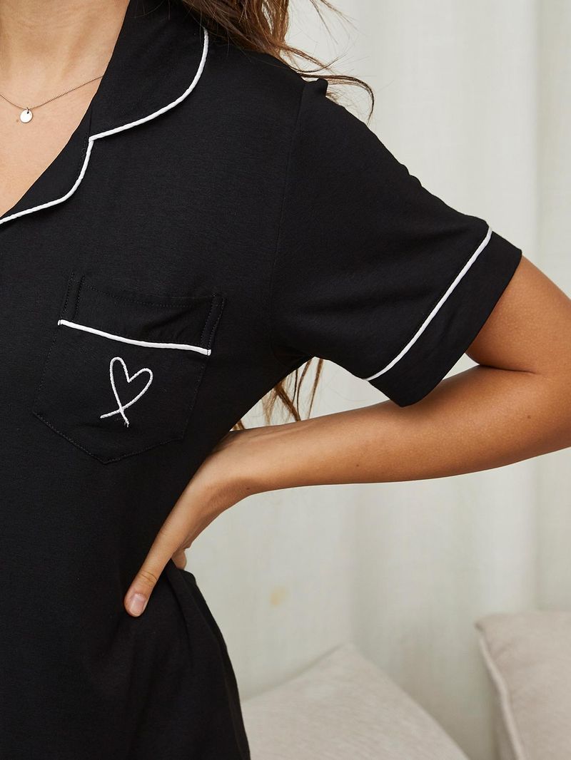 Pijama de verano para mujer | Ideal para cárdigans, mangas cortas, pantalones cortos y ropa de casa (beige)_voghion.com