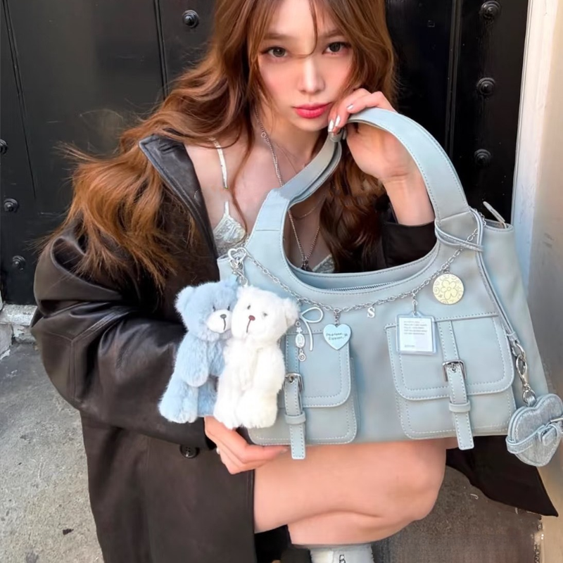 Nuova borsa a tracolla coreana primavera ed estate 2025, borsa da donna_voghion.com