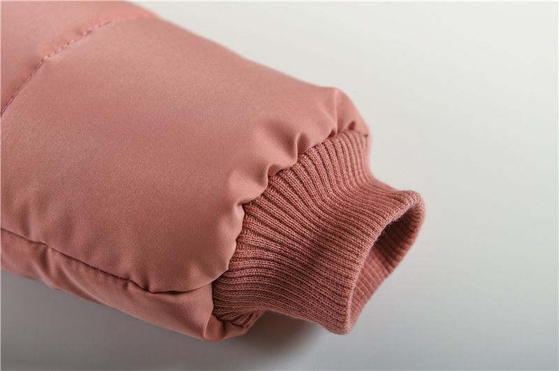 Meisjes 2025 Nieuwe Koreaanse stijl Buitenlandse handel Medium en grote meisjesversie Knoopriem Pruimenbloesem Taille Katoenen Jas_voghion.com