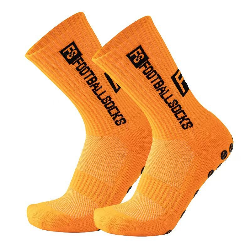 Calcetines de fútbol FS profesionales con fondo de toalla grueso que absorben el sudor y desodorizan, antideslizantes y deportivos._voghion.com