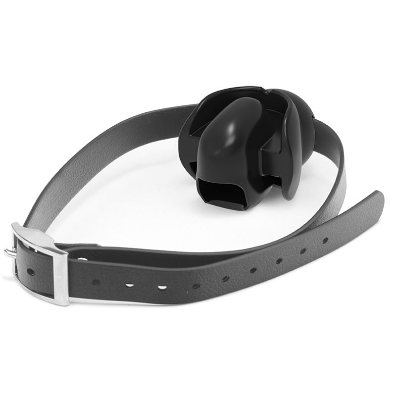 JSSMATE Bavaglio in silicone per saliva, divertente, con lingua fissa e blocco della bocca_voghion.com
