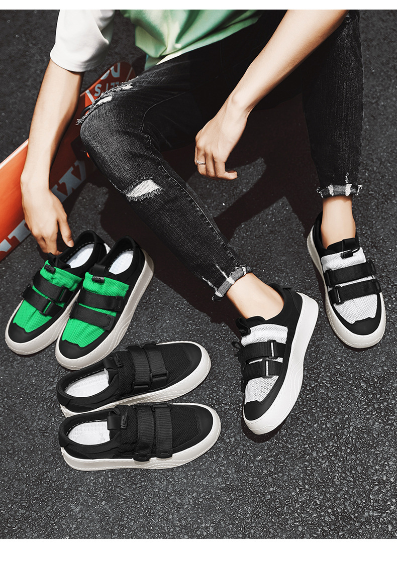 Sports Forrest Gump Shoes Live Broadcast Style Hong Kong Korean Fashion Catwalk Work Clothes Trendy Men S Shoes Four Seasons New Thick_voghion.com
