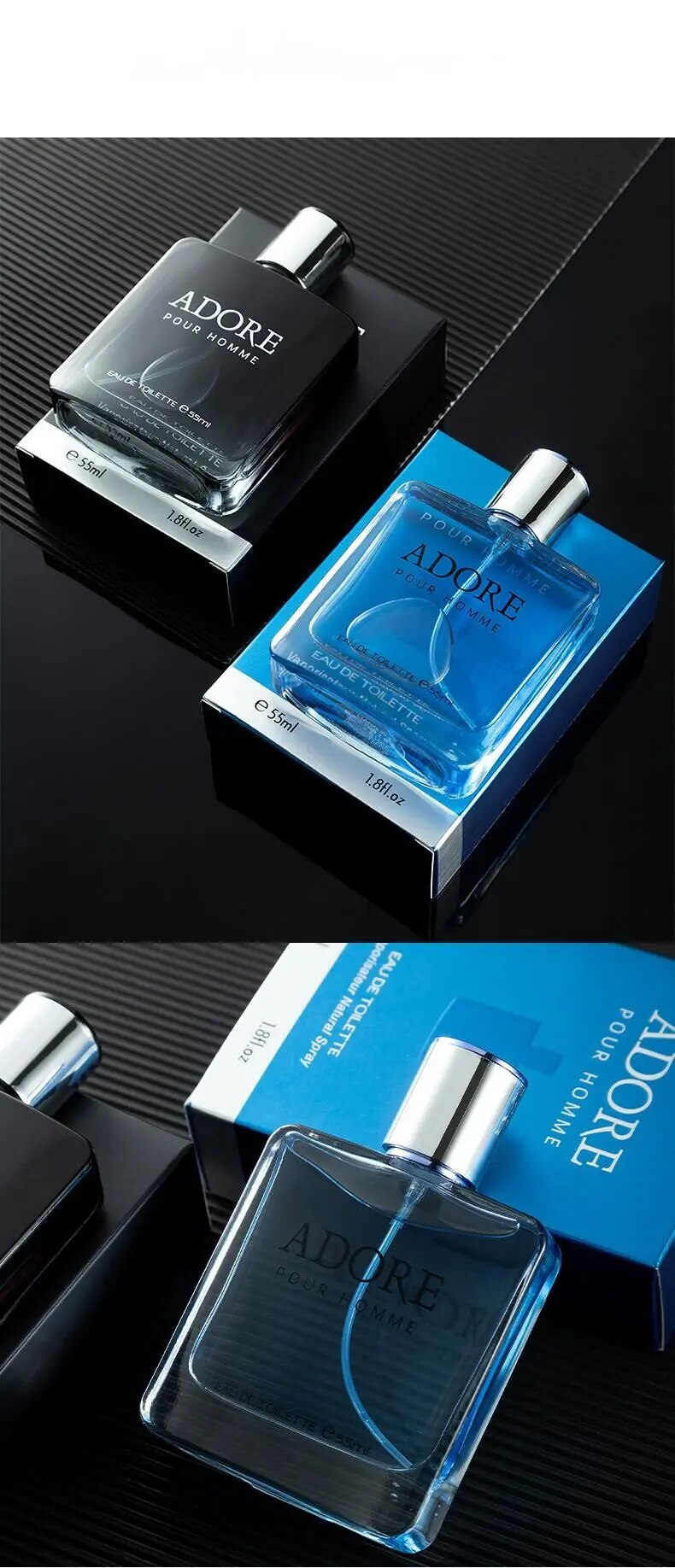 2023 New Hot Perfume Beautiful Gentleman Perfume 55ml Spray Long Lasting Fragrance Fresh Cross Border Best Seller_voghion.com