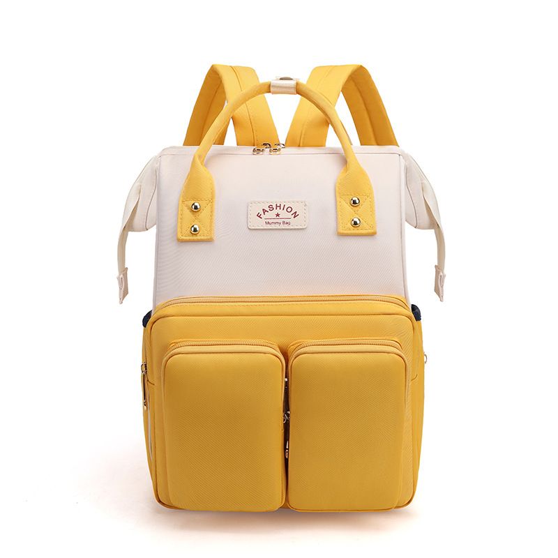 Multifunktionale Doppelschultertasche für Mutter und Kind – ideal für Babyausflüge – Großes Fassungsvermögen – Schlichtes, modisches Design_voghion.com