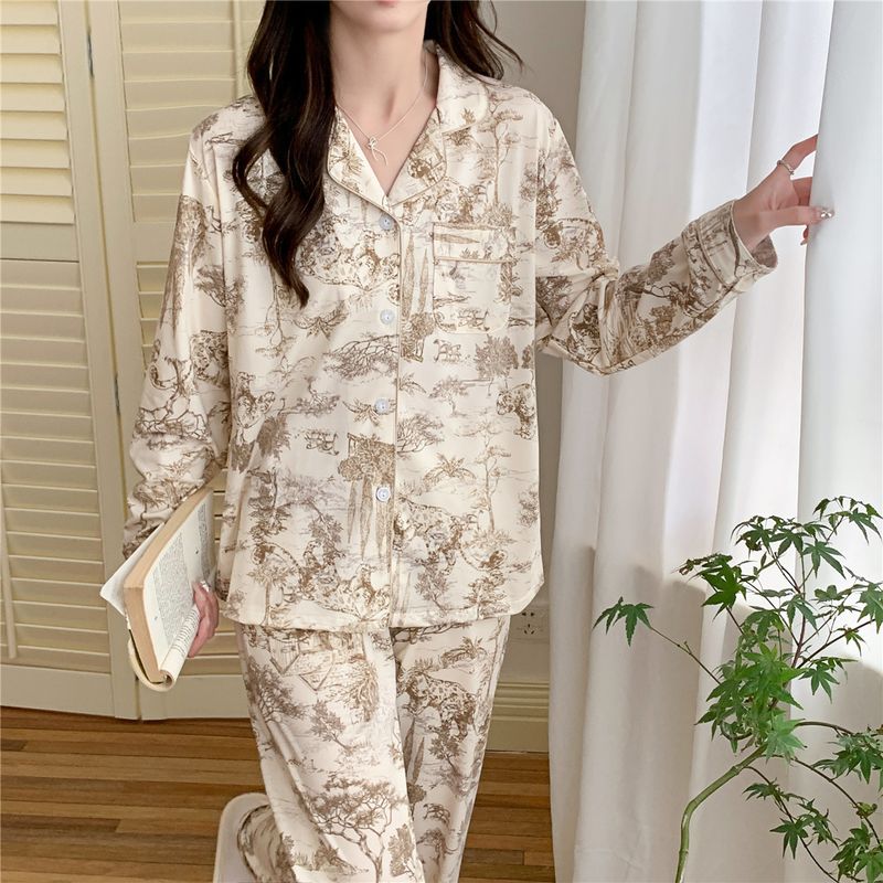 Damen-Nachtwäsche im neuen Stil, mehrere Optionen, zweiteilig, Ins-Stil, süße Fee-Pyjamas, Heimkleidung_voghion.com
