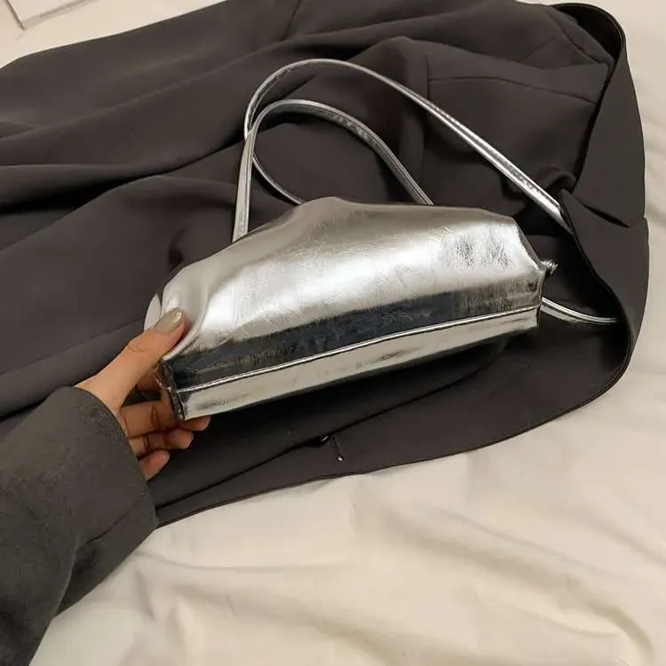 Borsa a tracolla alla moda, piccola, nuova, elegante, versatile, tinta unita, di alta qualità, alla moda, per donna_voghion.com