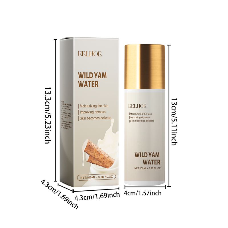 Gesichtswasser mit Wilder Yamswurzel, feuchtigkeitsspendend, reparierend und hautglänzend_voghion.com