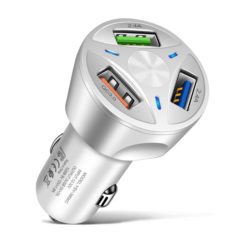 Music Festival 20W PD flash 3 4 5 6USB multi port fast charging car charger_voghion.com