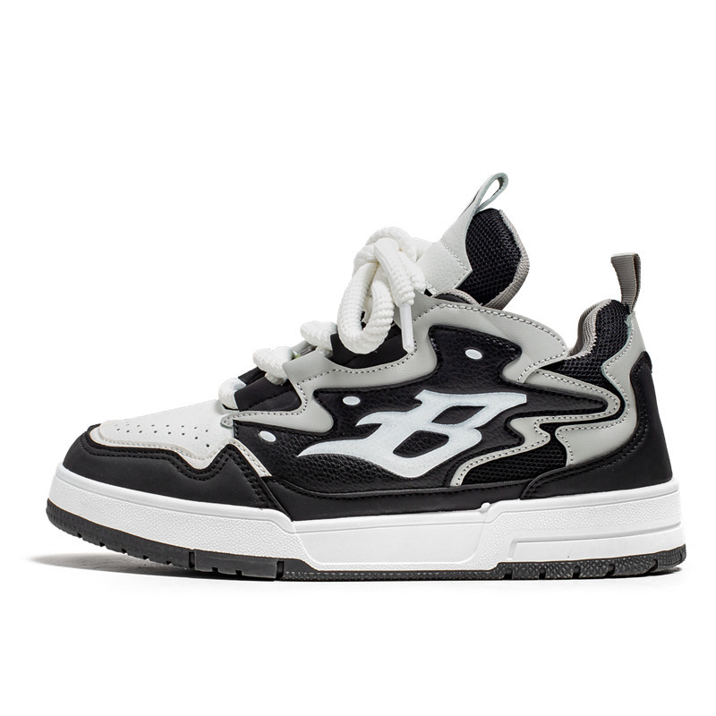 Scarpe da ginnastica coreane alla moda per papà da uomo in stile Harajuku, primavera e autunno 2025_voghion.com