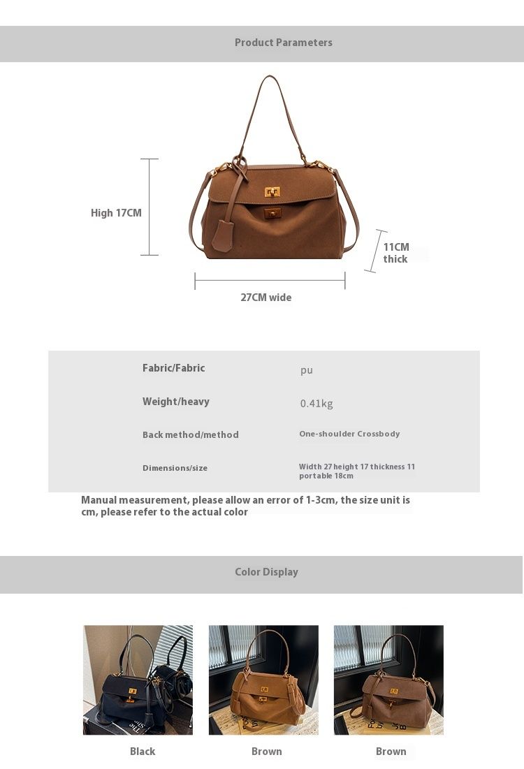 Borsa a tracolla versatile e alla moda per le donne autunno e inverno 2024 nuova borsa a tracolla popolare e alla moda_voghion.com