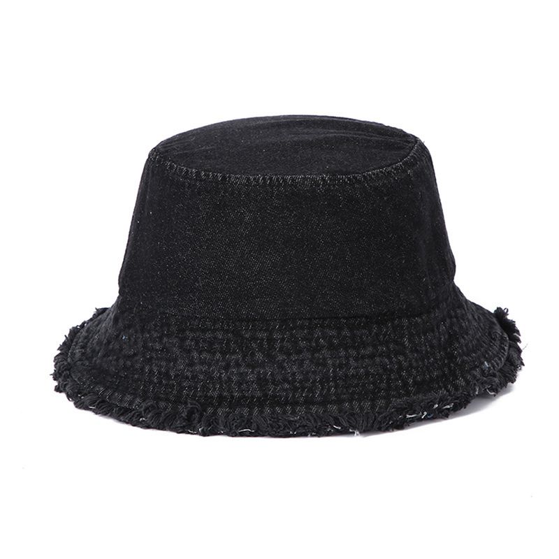 New Arrivals Hip Hop Men's Denim Washed Retro Bucket Male Big Size Fisherman Hat Beach Holiday Sun INS Streetwear Summer Caps Gorros_voghion.com