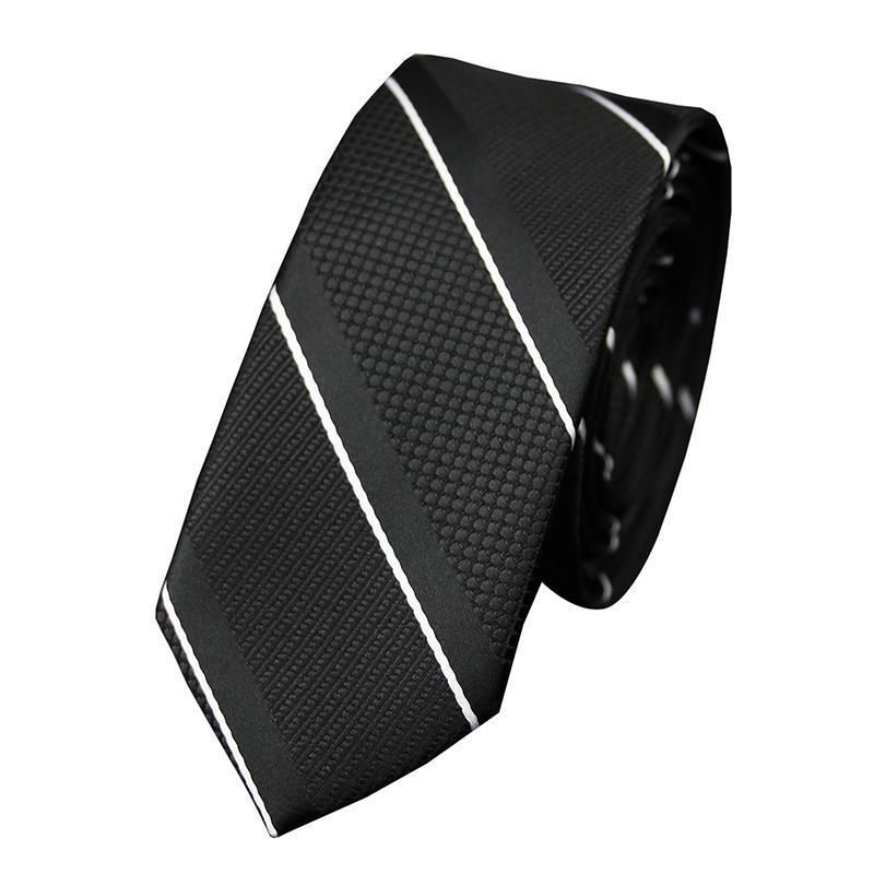 Tagliato per Mn Koran Styl Studnt Stretto Casual Vrsatil 5CM Nero e Bianco Striscia Trndy Mn's Professionale Piccolo_voghion.com