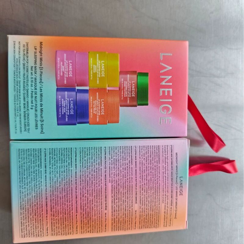 Han Guolan/Strawberry Series Balm Sample 3g Five-Piece Set Mask Lip Cream Moisturizing_voghion.com