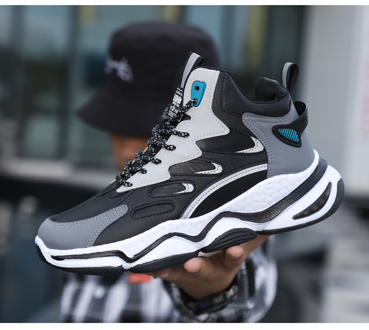 Zapatos para caminar para hombre Zapatos de trabajo Zapatillas de deporte Sintético Transpirable Acolchado Calzado versátil_voghion.com