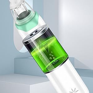 Aspiratore nasale - Eliminatore di congestione Silenzioso, facile da pulire, aspiratore nasale per bambini, ricaricabile tramite USB, adatto a bambini di diverse età_voghion.com