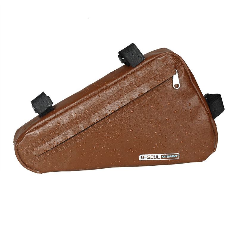 Bolsa de bicicleta com bolsa triangular de grande capacidade, bolsa de viga frontal com bolsa de selim de tubo superior totalmente à prova d'água, bolsa de armazenamento para bicicleta de estrada de montanha_voghion.com