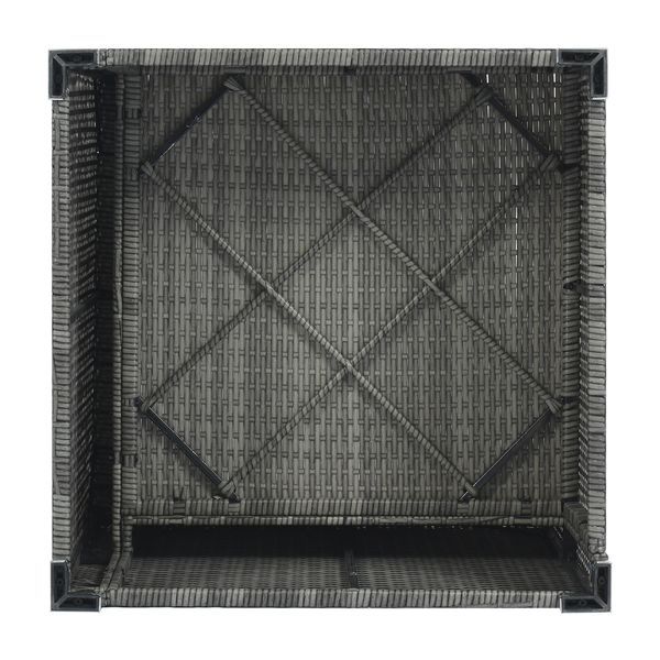 8-Pieces Outdoor Patio Furniture Sets; Garden Conversation Wicker Sofa Set; Single Sofa Combinable_voghion.com