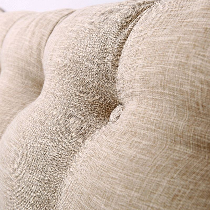 SOGA 2X 180cm Beige Triangular Wedge Bed Pillow Headboard_voghion.com