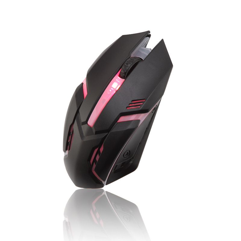 Souris optique filaire lumineuse colorée pour ordinateur de bureau_voghion.com